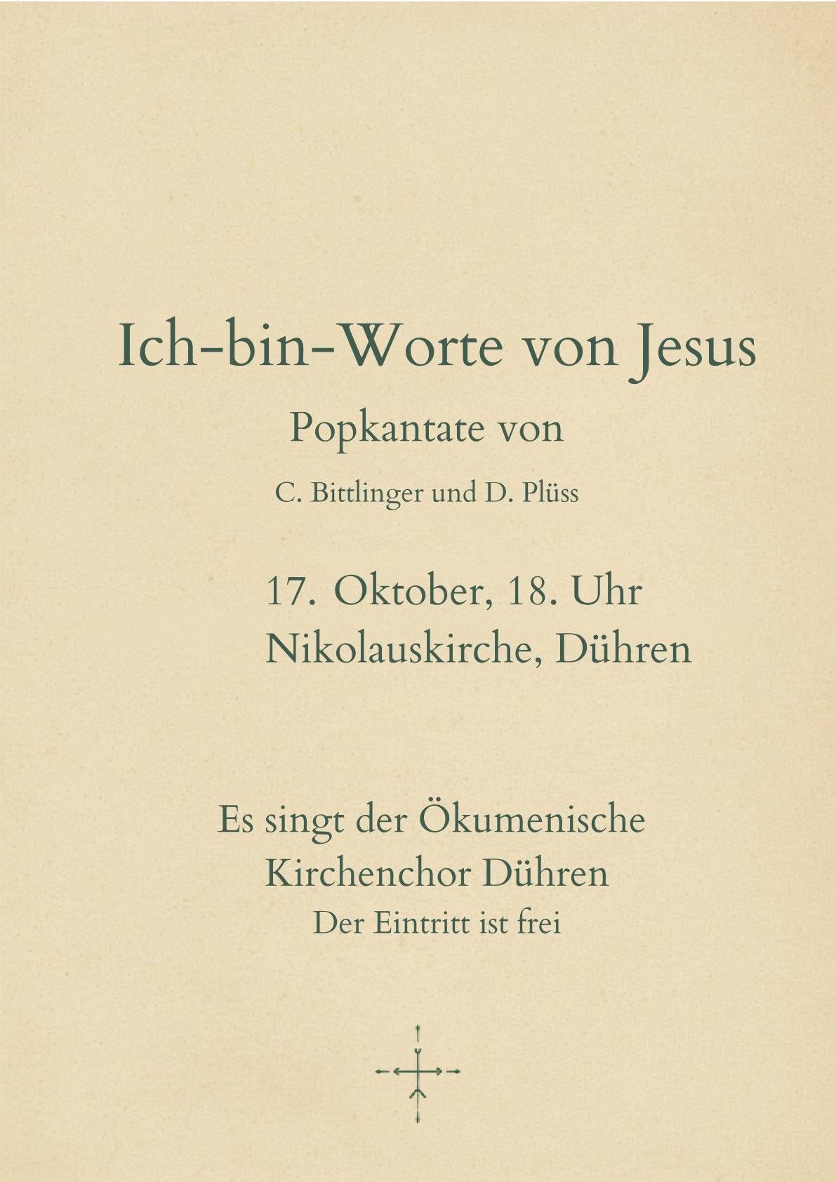 Quelle: ökum.Kirchenchor Dühren, ökum.Kirchenchor Dühren